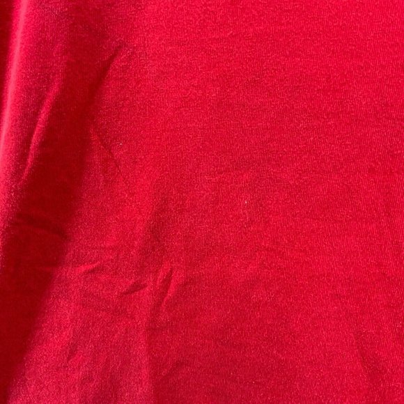 Coca-cola Vintage T-Shirt Mens Sz L Large Red With White Logo Flaws - Picture 3 of 9